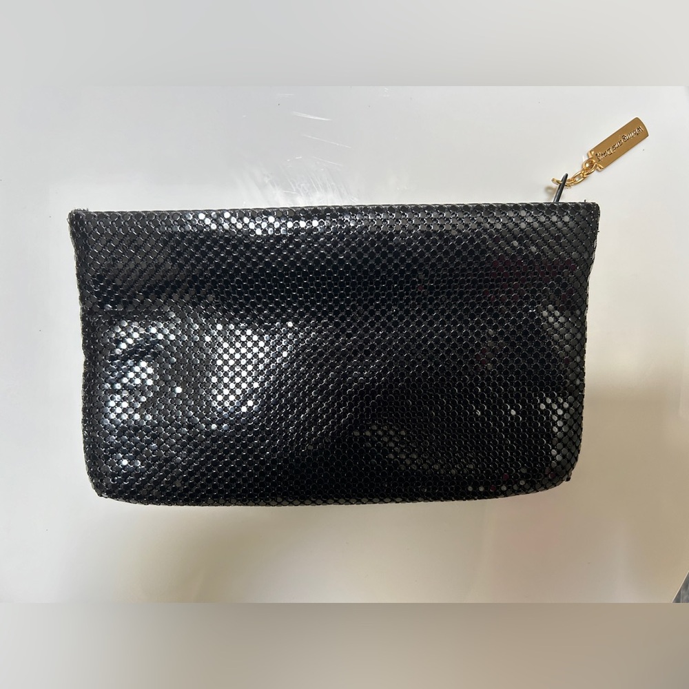 Whiting and Davis mesh wristlet/clutch bag
